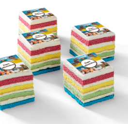 Petit four ''Regenboog''