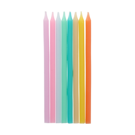 Kaarsjes Pastel 24 st.